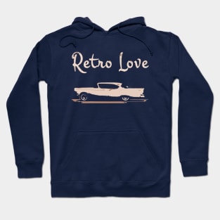 60s Retro Style Car Lover Hoodie